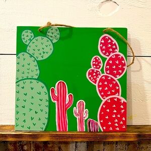 Cute wood painted door sign… or just decor for your house